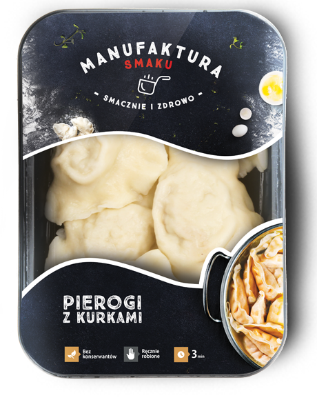 Pierogi z kapustą i grzybami